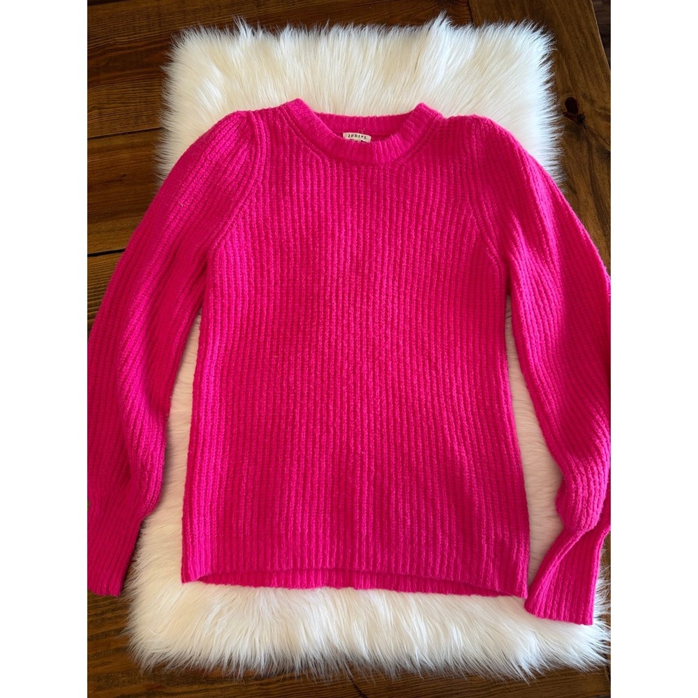 Jodifl pink sweater size‎ small EUC